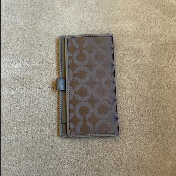 COACH Gray PopArt C Trifold Wallet - Picture 11 of 11